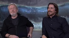 Ridley Scott & Christian Bale (Exodus: Gods and Kings) Video