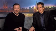 Ricky Gervais & Ben Stiller (Night at the Museum: Secret of the Tomb) Video