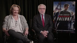 Kristoffer Joner & Wolf Blitzer talk 'Mission: Impossible - Fallout' video