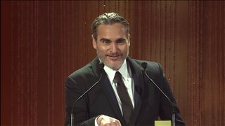 Joaquin Phoenix - TIFF Tribute Acceptance Speech video