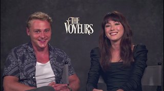 Ben Hardy and Natasha Liu Bordizzo on starring in 'The Voyeurs' - Interview Video Thumbnail