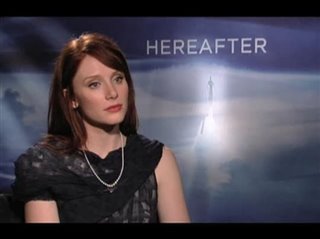 Bryce Dallas Howard (Hereafter) - Interview Video Thumbnail