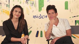 Camila Mendes and Rudy Mancuso on their new rom-com 'Música' - Interview Video Thumbnail