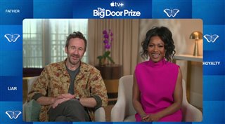 Chris O'Dowd and Gabrielle Dennis discuss their new show, 'The Big Door Prize' - Interview Video Thumbnail