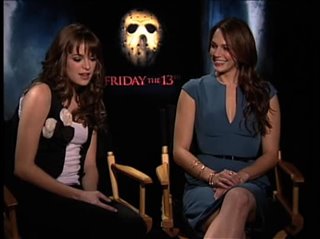 Danielle Panabaker & Amanda Righetti (Friday the 13th) - Interview Video Thumbnail
