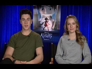 David Henrie & Bridgit Mendler (The Secret World of Arrietty) - Interview Video Thumbnail