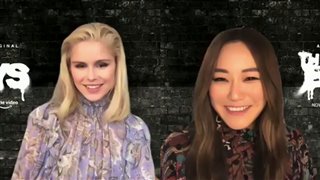 Erin Moriarty & Karen Fukuhara talk Season 2 of 'The Boys' - Interview Video Thumbnail