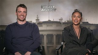 Gabriel Basso and Luciane Buchanan star in Netflix spy series 'The Night Agent' - Interview Video Thumbnail