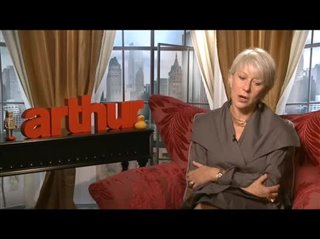 Helen Mirren (Arthur) - Interview Video Thumbnail