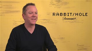Kiefer Sutherland chats about his new thriller series, 'Rabbit Hole' - Interview Video Thumbnail