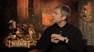 Martin Freeman (The Hobbit: The Desolation of Smaug) - Interview Video Thumbnail