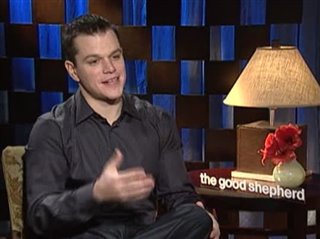 MATT DAMON (THE GOOD SHEPHERD) - Interview Video Thumbnail