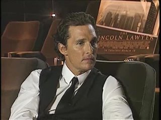 Matthew McConaughey (The Lincoln Lawyer) - Interview Video Thumbnail