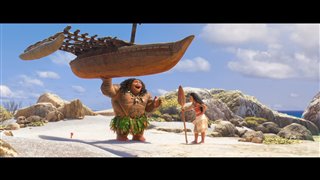 Moana Movie Clip - "Moana Meets Maui" Video Thumbnail