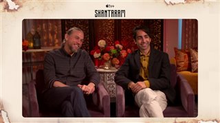 'Shantaram' stars Charlie Hunnam and Shubham Saraf - Interview Video Thumbnail