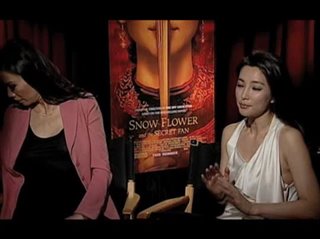 Wendi Murdoch & Li Bing Bing (Snow Flower and the Secret Fan) - Interview Video Thumbnail