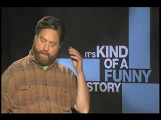 Zach Galifianakis (It's Kind of a Funny Story) - Interview Video Thumbnail